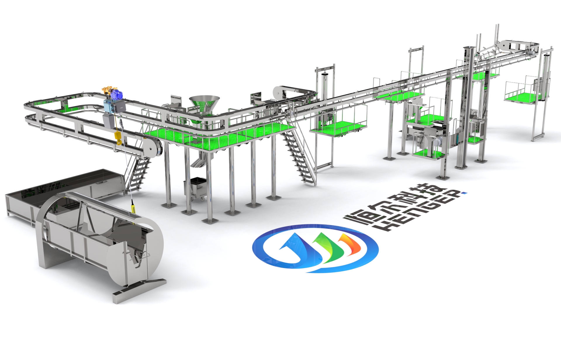 Коммерческое оборудование для убоя скота, соответствующее требованиям Халяль | Автоматическая линия убоя скота (настраиваемая) - Henger Manufacturing