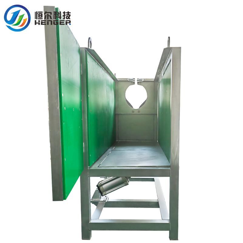 Производитель пневматических опрокидывателей и боксов для забоя скота | Нержавеющая сталь 304/оцинкованное оборудование для скотобойни (соответствует HACCP)