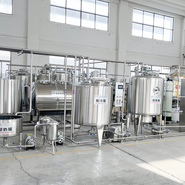 UHT Milk Production Line Dairy Processing Machines